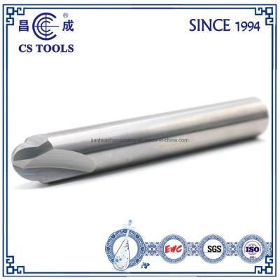 Customized R-Angle Straight Flutes Solid Carbide Profile Cutter End Mill