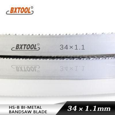 HS-B 34*1.1mm Inch 1 1/4*0.042 Band Saw Blade Better for Cutting More Sticky Materials