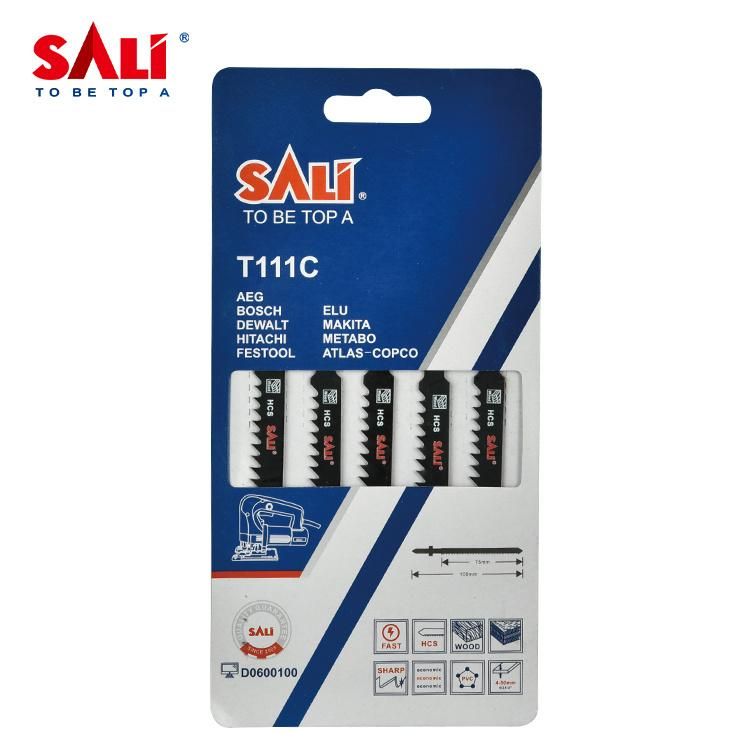 Sali T111C Wood Plastic Cutting Hcs Jig Saw Blades