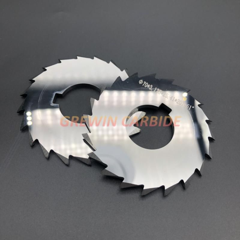 Gw Carbide Cutting Tool-Tungsten Carbide Slotting Circular Cutting Saw Blades Cutter