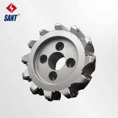 Processed with Five-Axis Linkage Machine Centre Indexable Face Milling Cutter