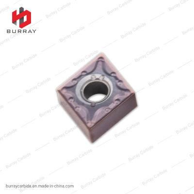Cnmg120404-SL Carbide PVD Coated Cutting Tool Insert for Lathe