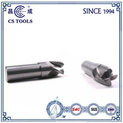 Solid Carbide 4 Flutes D22.5 Corner Rounding Milling Cutter with R Angle