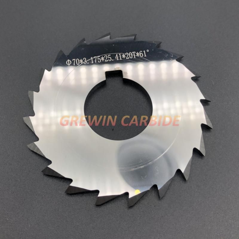 Gw Carbide Cutting Tool-Tungsten Carbide Slotting Circular Cutting Saw Blades Cutter