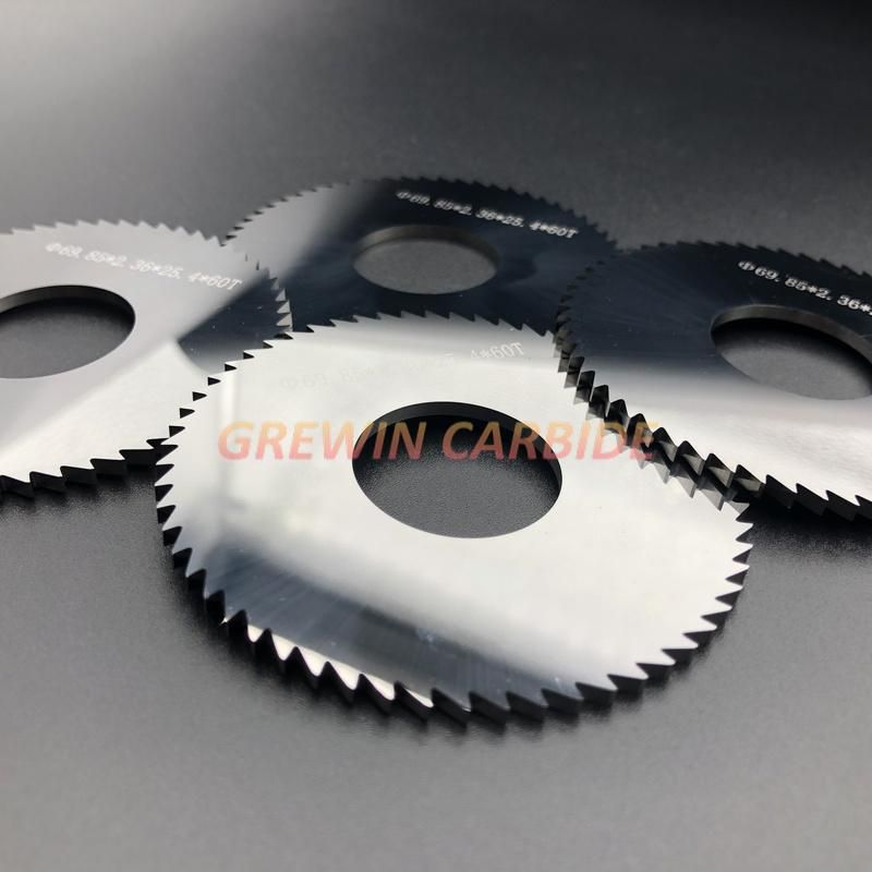 Gw Carbide Cutting Tool-Solid Circular Saw Blade Milling Cutter for Stainless Steel