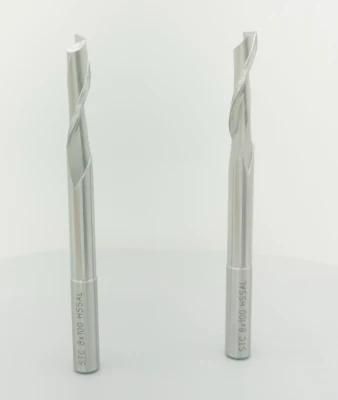 CNC Single Flute Hssal End Mills