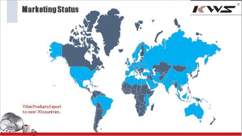 Kws Manufacturer 250mm Cold Saw Blade Cermet Tipped for Steel Cutting
