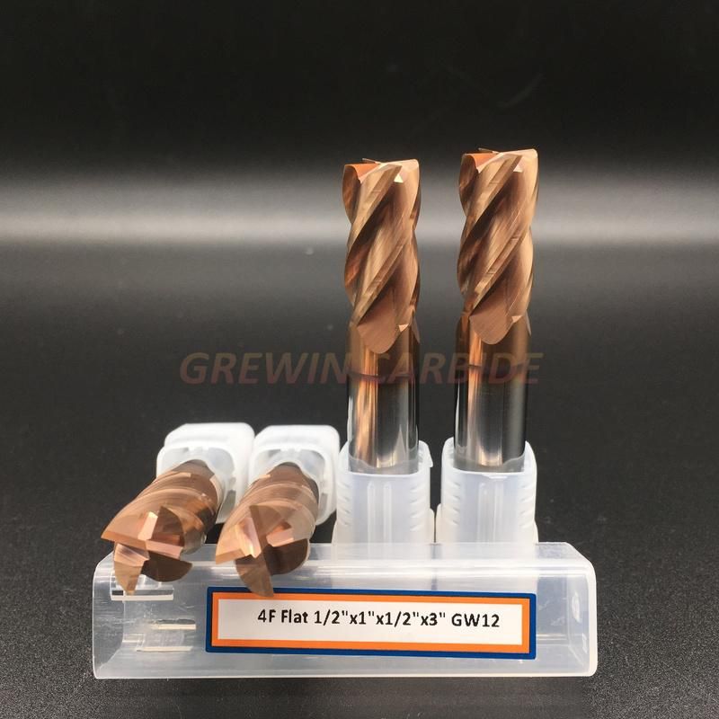 Gw Carbide-Solid Carbide Flat End Mill Cutter in HRC55