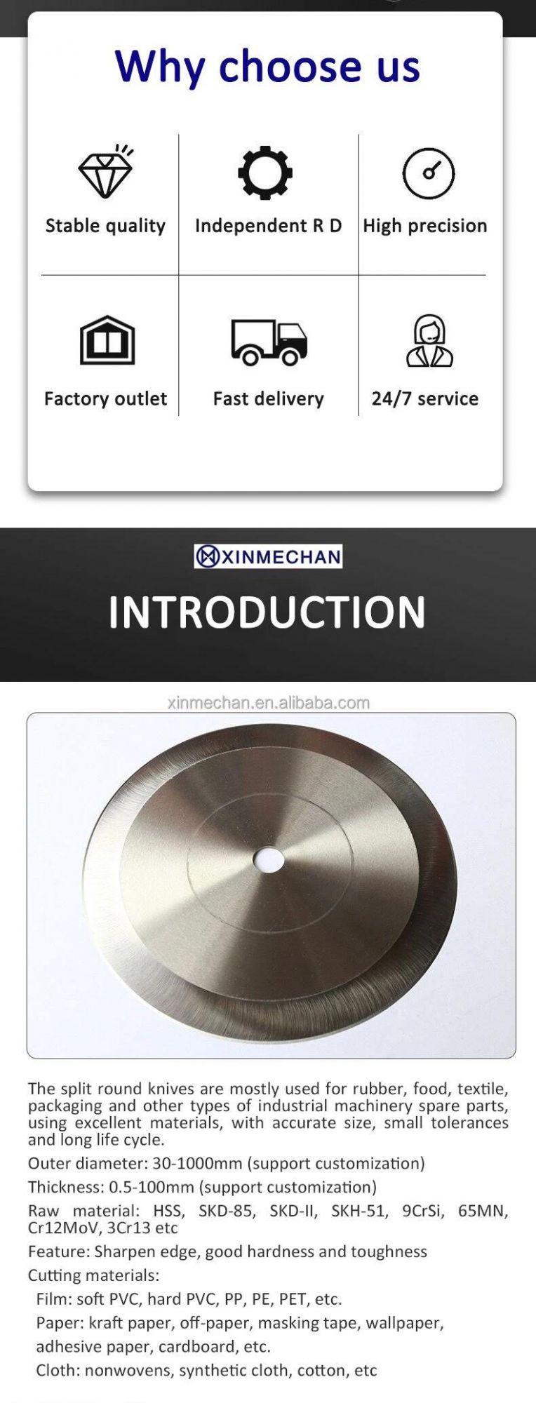 Different Applications China Tape Slitting Table Cutter Round Knife Slitter