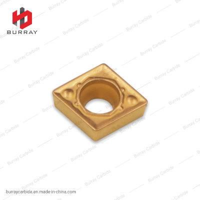 Carbide Different Golden Coating Turning Insert for Lathe Machine