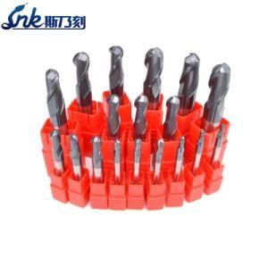 Solid Carbide 2f Ball Nose Cutting Tool SUS Stainless Steel