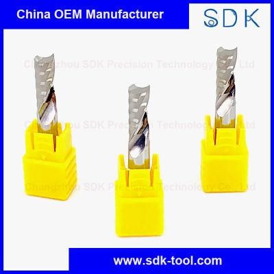 OEM Manufacturer Tungsten Carbide O Flute End Mills for Acrylic