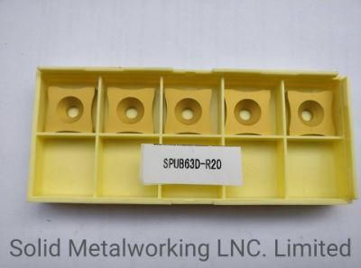 SPUB series Carbide Inserts for OD Tube Scarfing