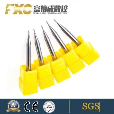 2 Flute Micro End Mill Cutter with Neck for Aluminum