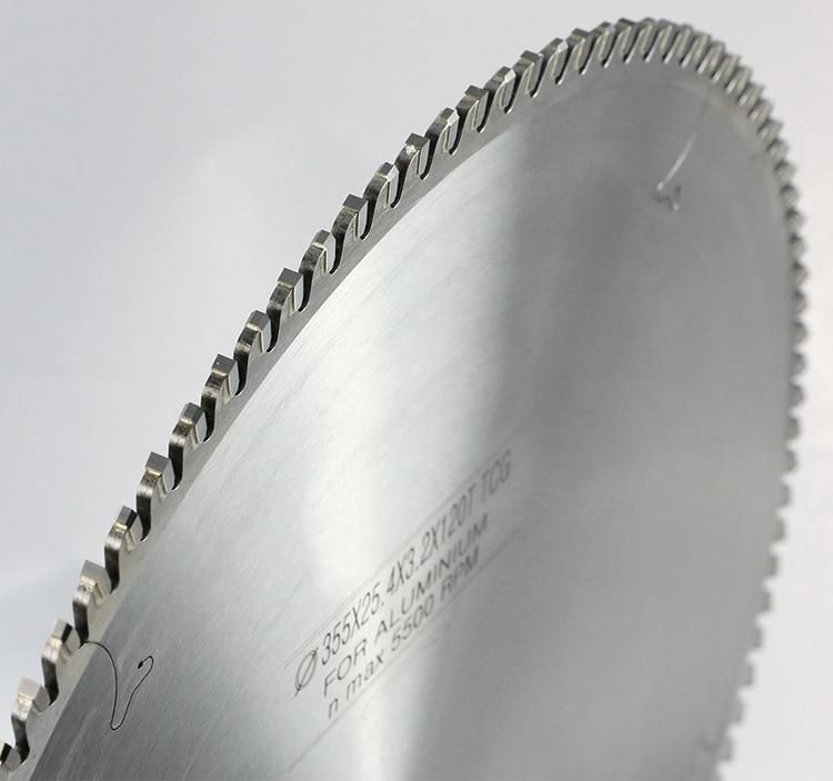 Aluminum Alloy Profile Tct Saw Blade Cutting Rip Cross Industrial Cutting Circular Saw Blade