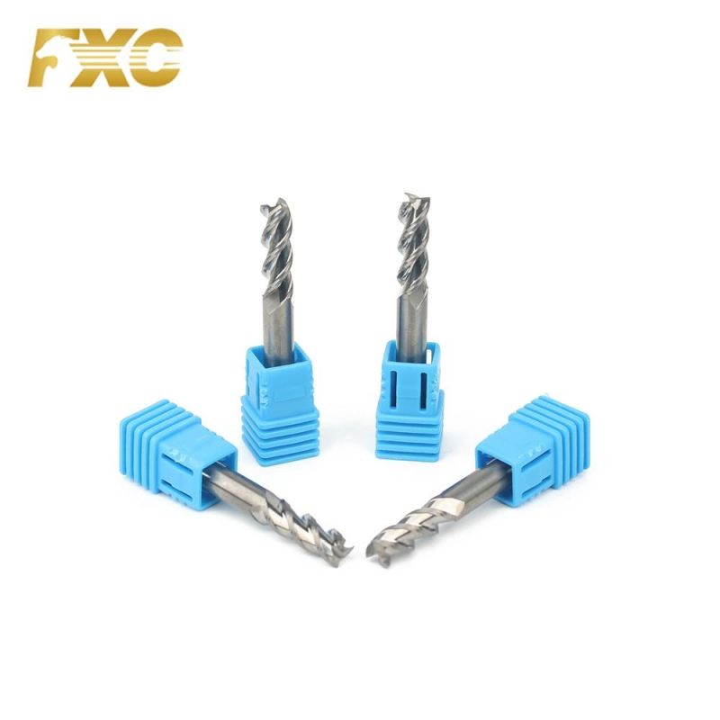 Manufacturer 3 Flutes Carbide Square End Mill for Aluminum