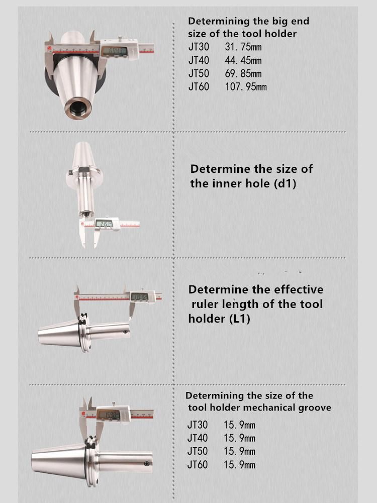 High-Precision CNC Tool Holder Jt/Sk/Dat50-Fmb22/27 Full Range of CNC Milling Cutter Face Milling Tool Holder