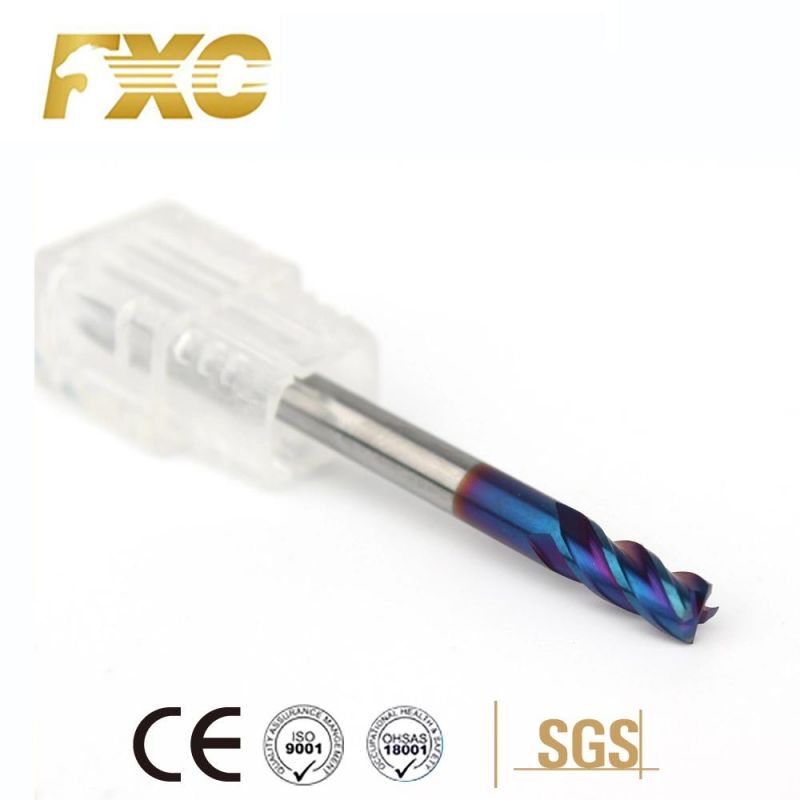 High Precision HRC60 Carbide Square End Mills