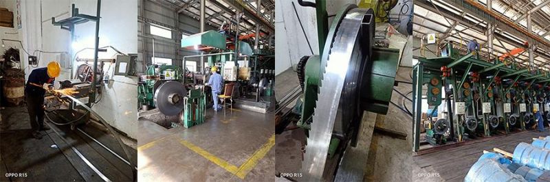 Bimetal Band Saw Blade for Wood Metal Cutting on Vertical Cutting