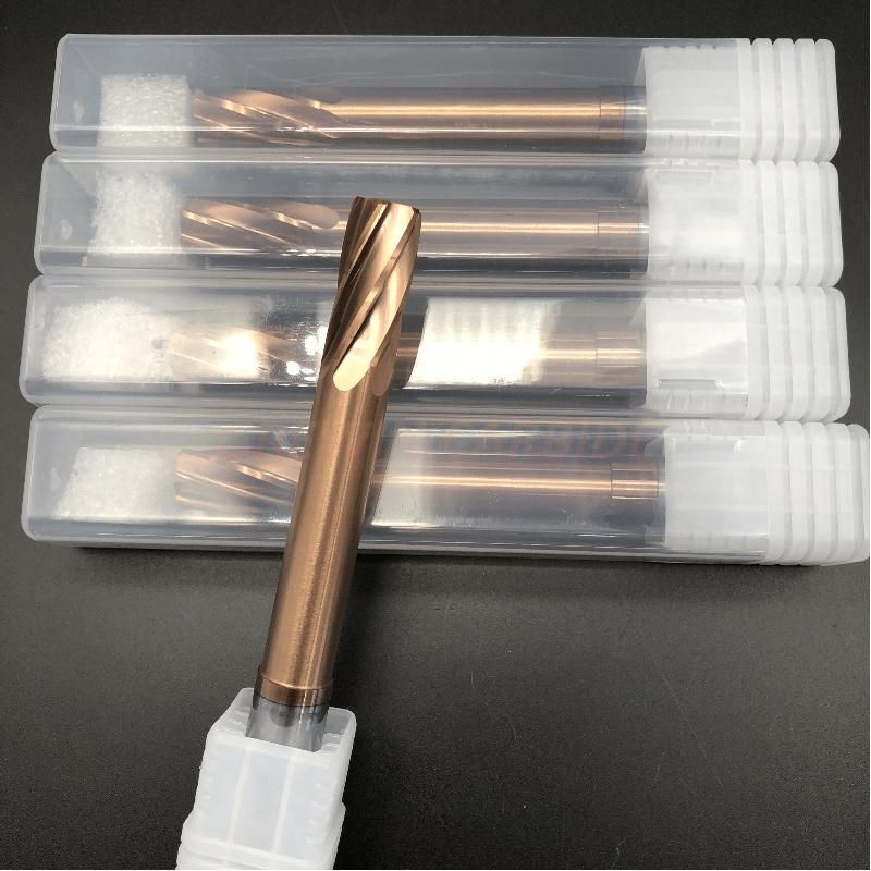 Grewin-Customized Cutting Tool Reaming Tools 6 Flutes Tugnsten Carbide Spiral Flute Reamers