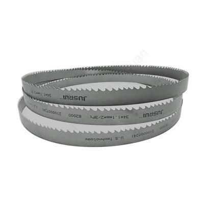 34X1.1mm B2000 ODM HSS Bimetal Band Saw Blade for Sawing Tool Steel