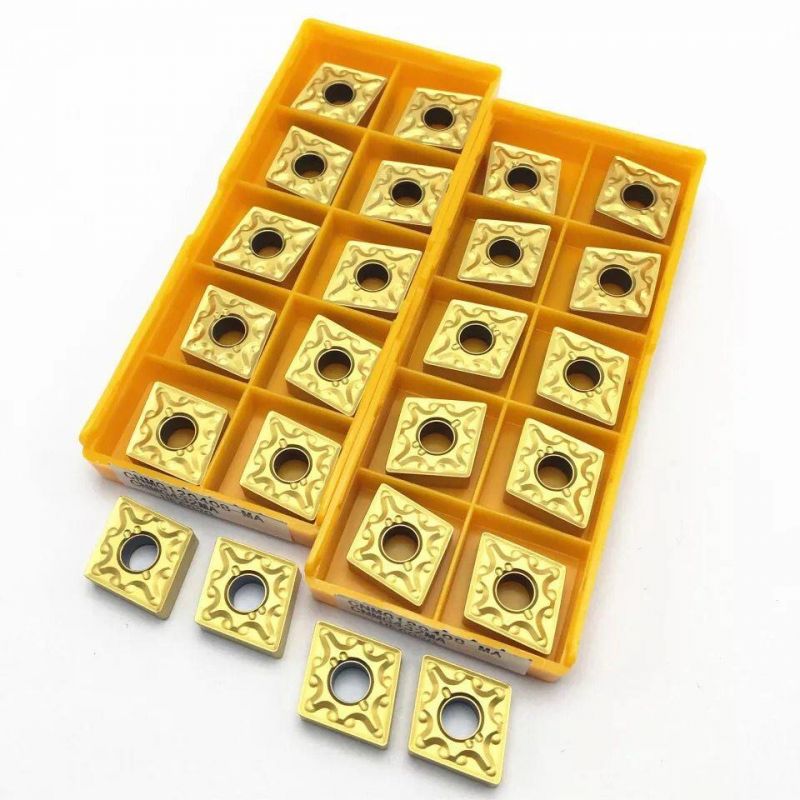 ISO Standard Carbide Indexable CNC Inserts with Advanced CVD-Coating