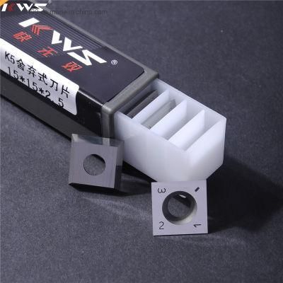 Replaciable Turning Inserts Tct Blades for Helical Planer Cutter Head