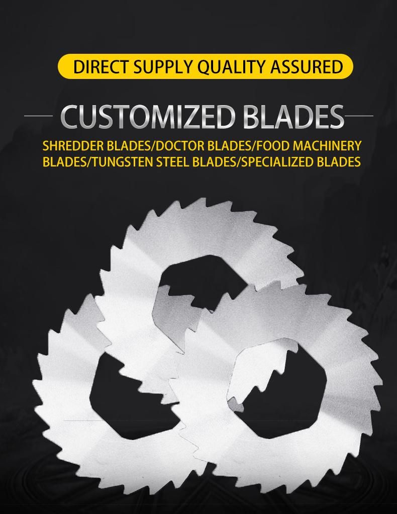 Machinery Machine Carbide Diamond Cutting Knife Tungsten Carbide Saw Blade