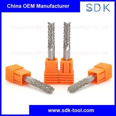 Corn Teeth Cemented Carbide End Mills PCB Engraving Bits