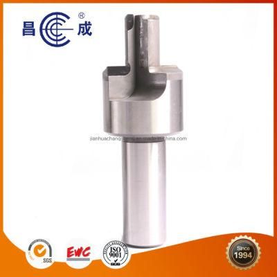 Welding PCD Insert 2 Straight Flutes Milling Reamer for Reaming Hole