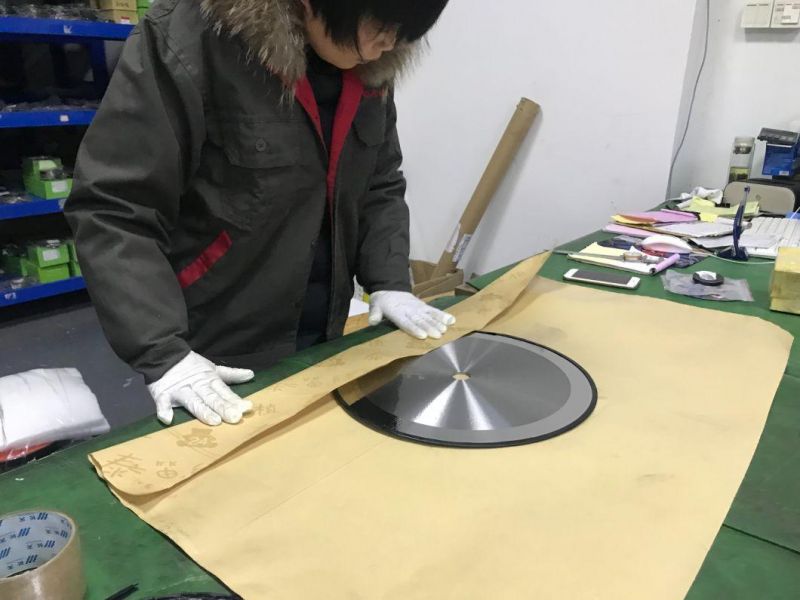 Uncoated Round Knife Shanggong Wooden Case Marble Cutting Pneumatic Blade
