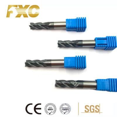 Tungsten Carbide Roughing End Mill HRC45 Milling Cutter