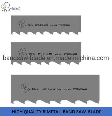M51 54mm*1.6mm Stainless Steel Bar Cutting Metal Bandsaw Blades