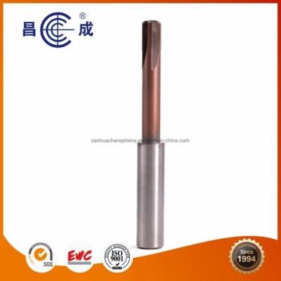 Tungsten Carbide D8.16 4 Straight Flute Straight Reamer for Drilling Hole