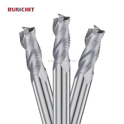 3 Flutes Solid Carbide Square End Mill for Aluminum Mold Tooling Clamp 3c Industry (AW1203)