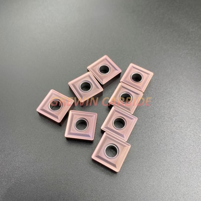 Gw Carbide - High Density Stainless Steel Tungsten Carbide Snmg120408 Inserts for CNC Turning Tools