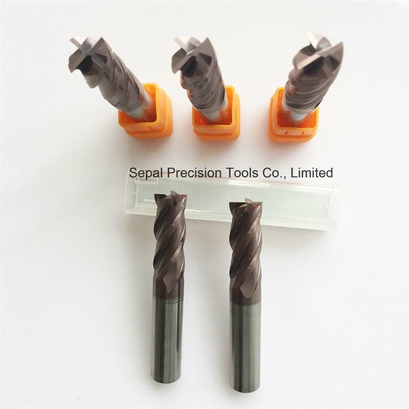Carbide End Mill for Cutting Steel