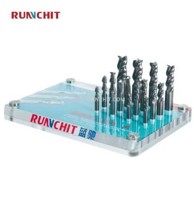 HRC 55 Flutes Standard Carbide Flat End Mill Milling Cutting Tool for Aluminum Mold, Tooling Fixture, 3c Industry (AB0302A)