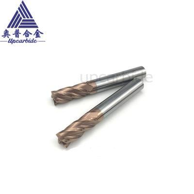 for 58HRC Hardened Steel 4f-D10-25-75mm Solid Tungsten Carbide End Mill