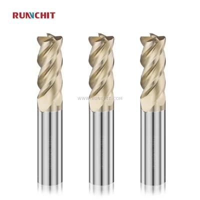 HRC 55 High-Speed Strong Roughness Processing End Mill Ranges From 0.1mm to 20mm for Aerospace and Military Industry Medical Care (KRB0305A)
