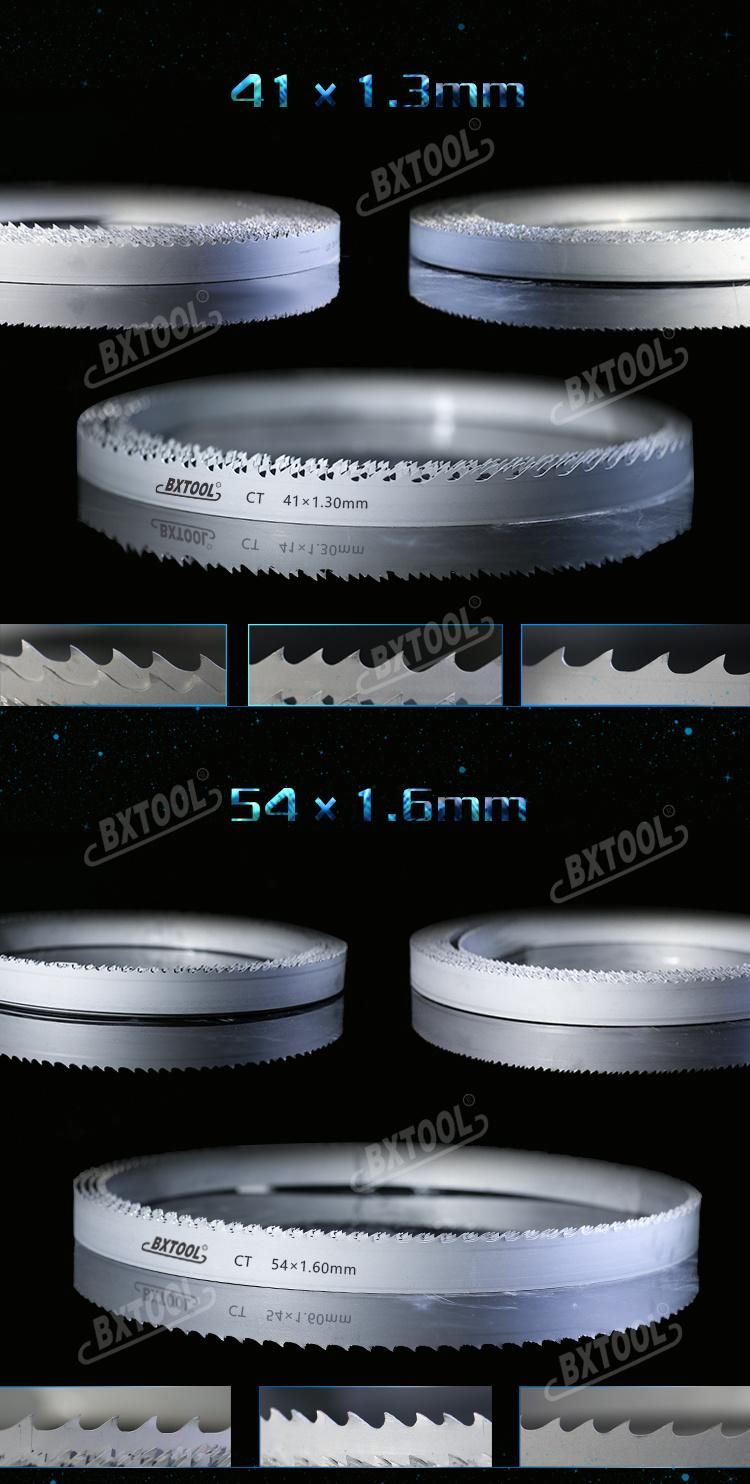 34*1.1*2/3t Setting Tooth Carbide Tipped Bandsaw Blades