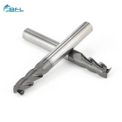 2/3 Flutes Solid Carbide Milling Cutter CNC End Mill for Aluminum Dlc Coated