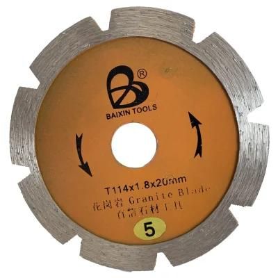 114mm Professional Quality Diamond Turbine Segmented Saw Blade for Sale