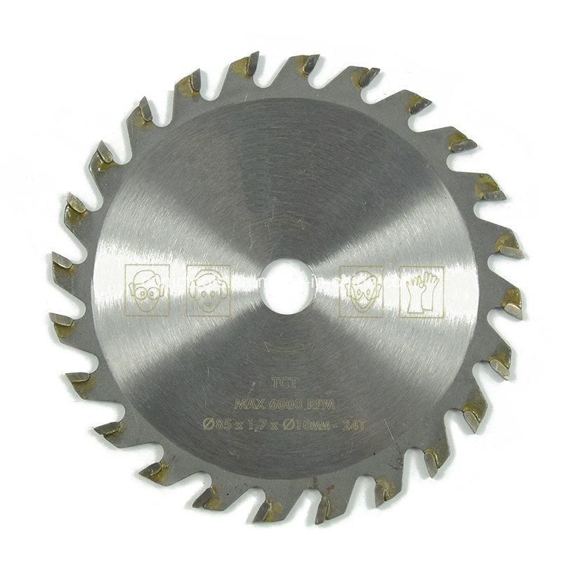 Tungsten Carbide Tipped Wood Cutting Tct Circular Saw Blade