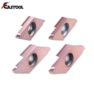 Cemented Carbide Grooving Inserts Tkf16r100/150/200 PVD Coating