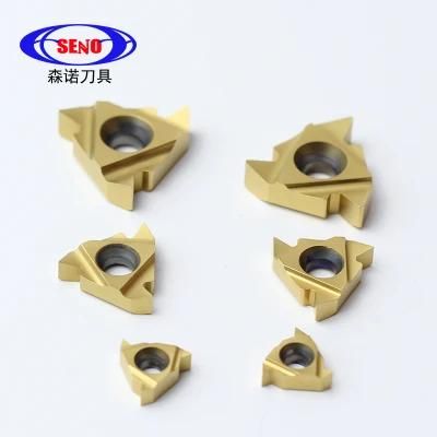 16er12un Carbide Threading Tips with Good Wear Resistance and Long Life Time