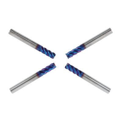 Hot Selling Square End Mills for Steel Carbide Matches Standard Solid Carbide End Mills Tools