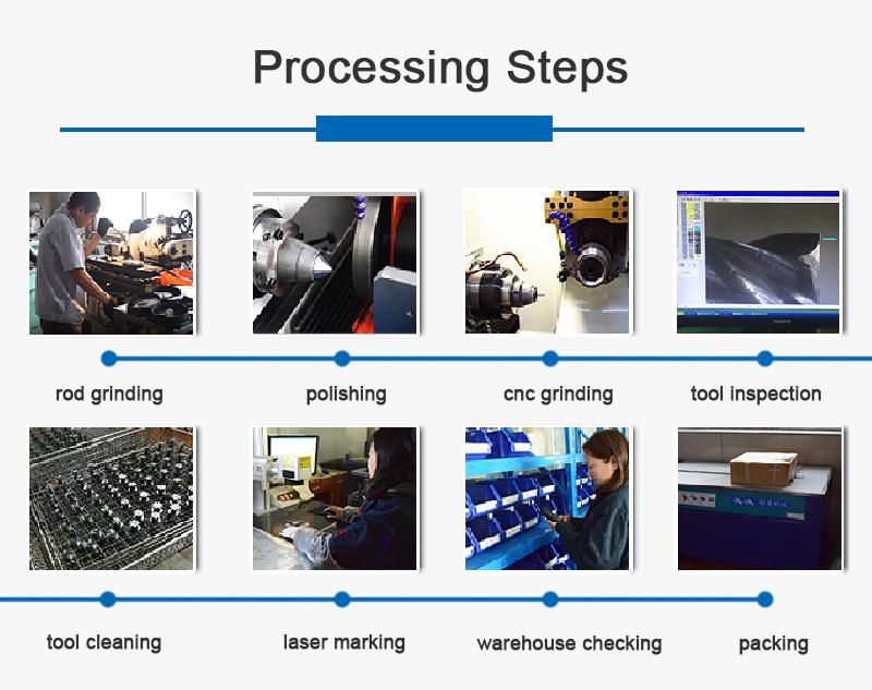 Weix Solid Carbide Cleaning Bottom Bit Surfacing CNC Router Bits