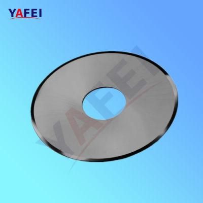 Tungsten Carbide Circular Slitting Knife for Tobacco Cigarette Filter Cutting