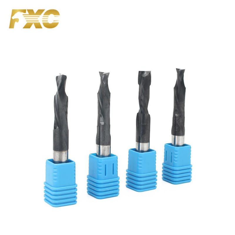 Solid Carbide Reduced Shank End Mill Radius Cutter Router Bits for Wood